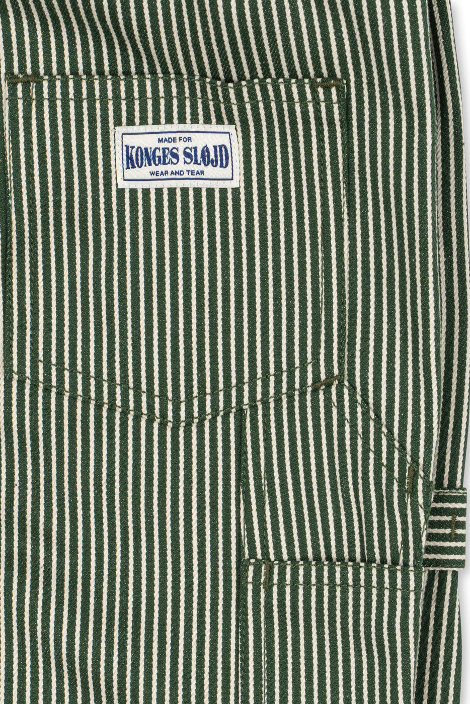 Luca Pants - Milk Verte Stripe