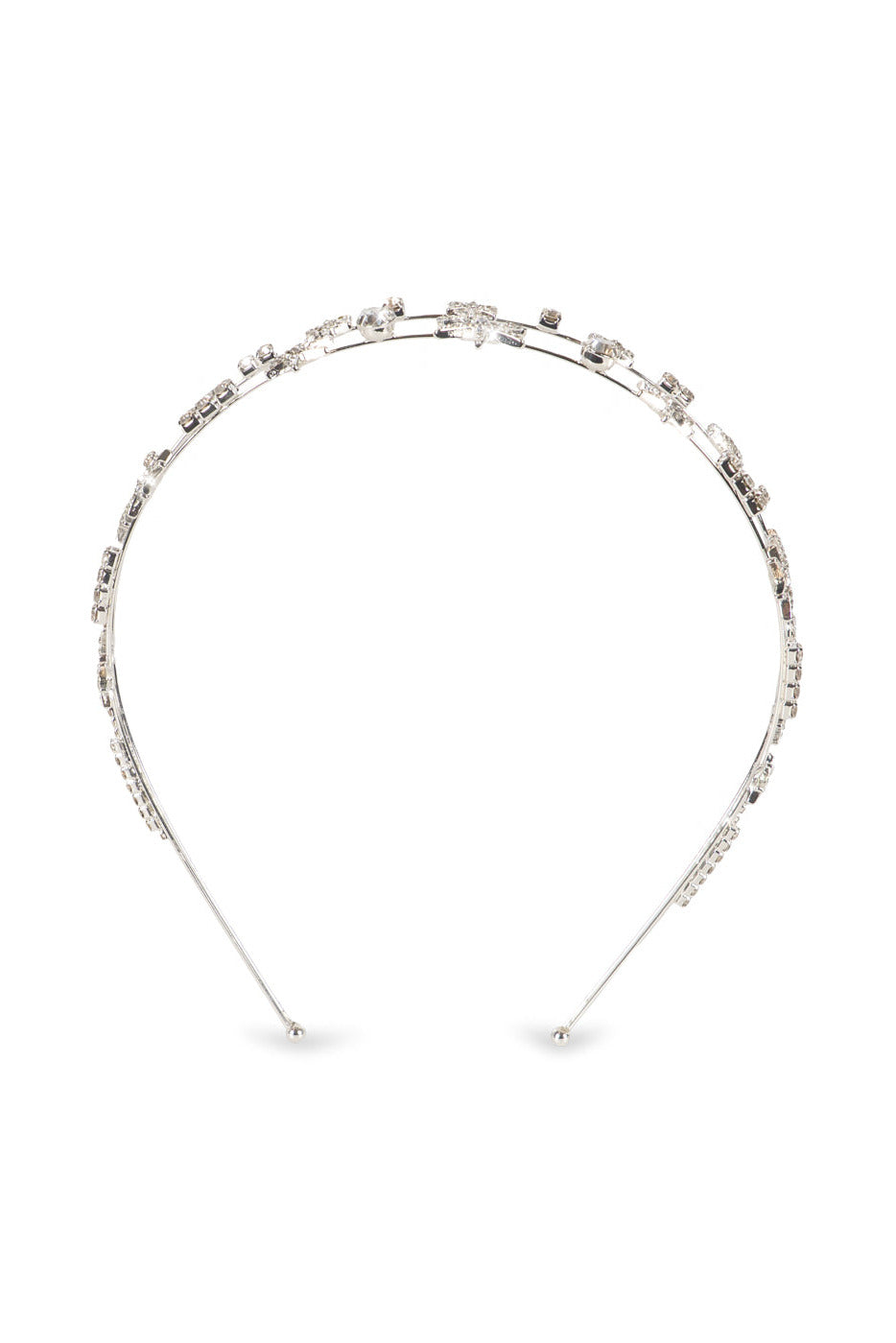 Sparkly Star Hairbrace - Silver Mix