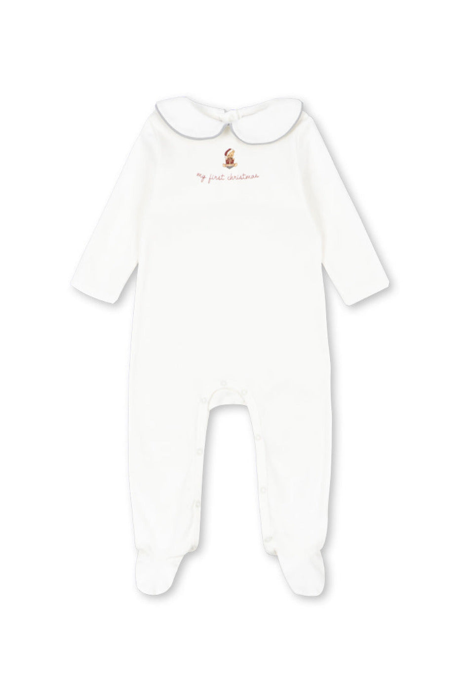 My First Christmas Onesie - Optic White