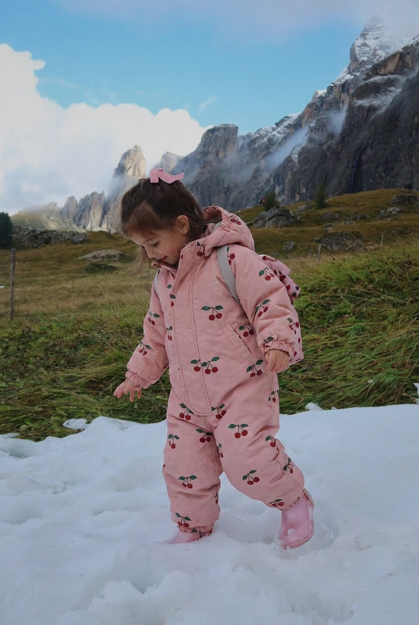 Award Snowsuit - Ma Grande Cherise Blush