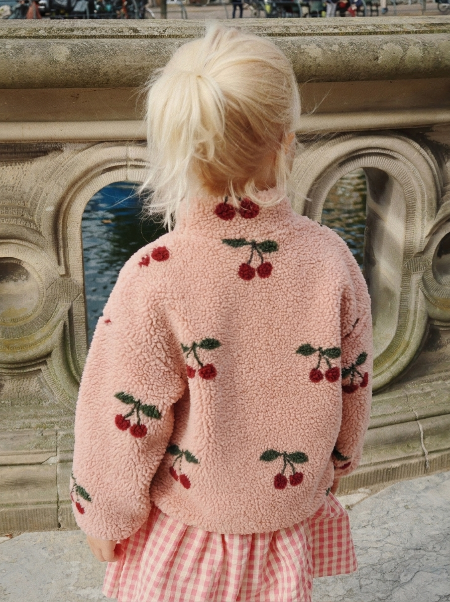 Jody Teddy Jacket - Ma Grande Cerise Blush