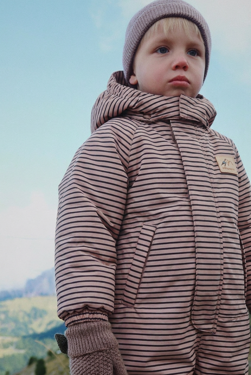 Nohr Snowsuit - Stripe La Mer