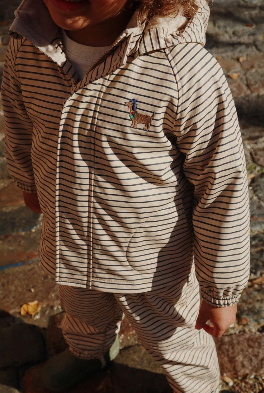 Rainy Palme Dog Set - Stripe La Mer