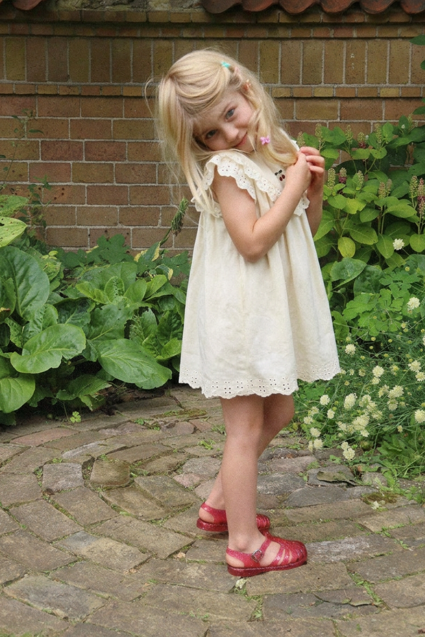 Posey Dress - Antique White