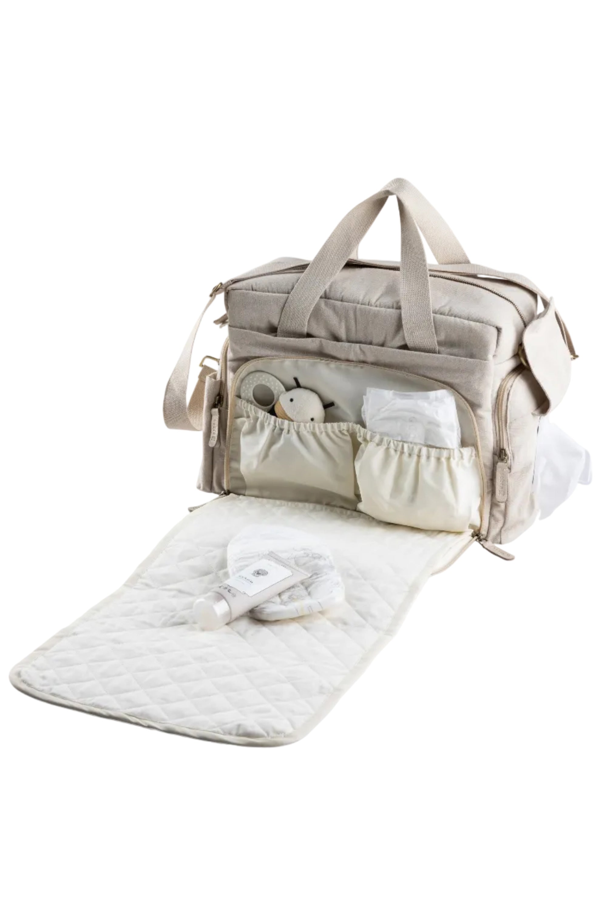 On-the-go Nursing Bag - Beige Melange