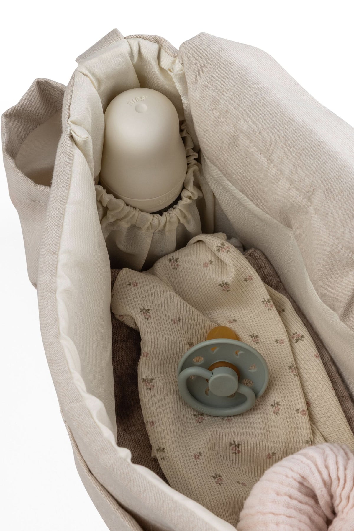 Mini Diaper Bag - Beige Melange