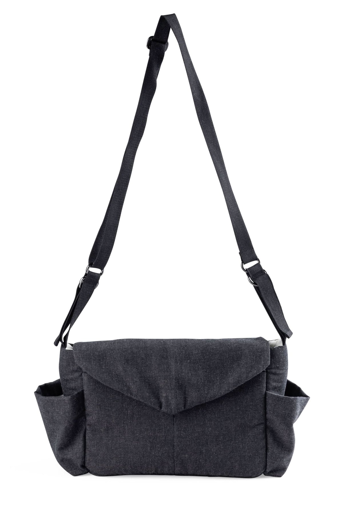 Mini Diaper Bag - Dark Grey Melange