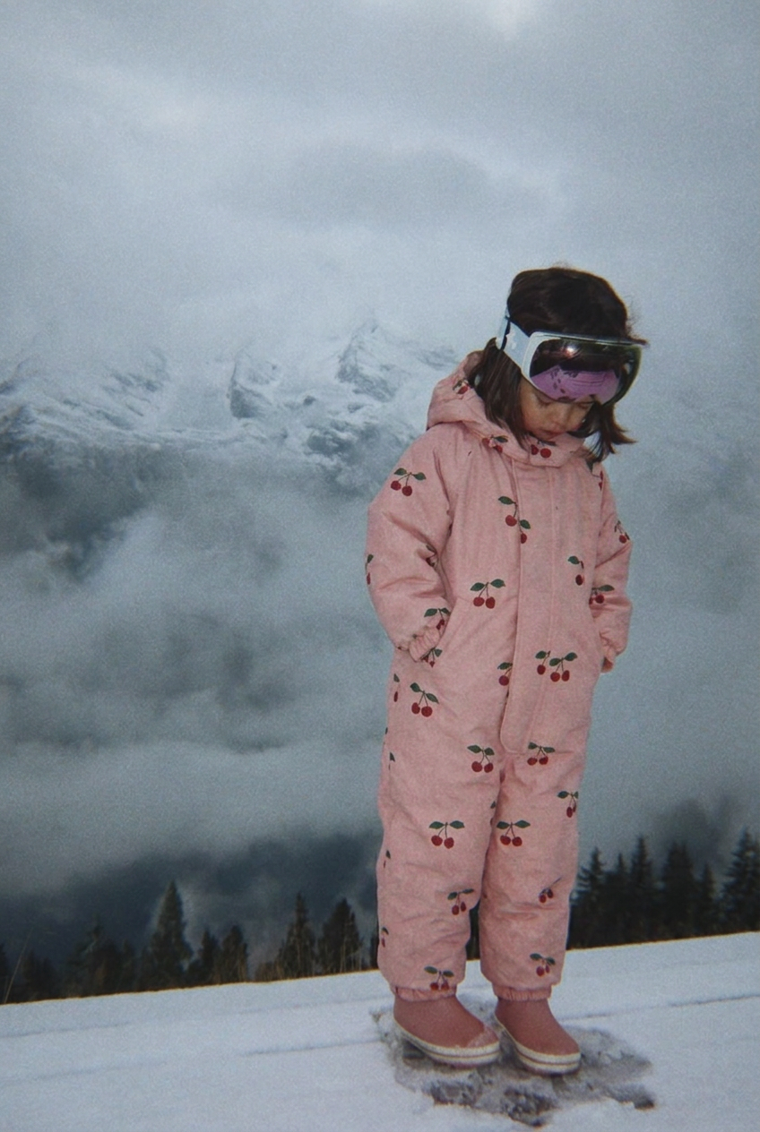 Award Snowsuit - Ma Grande Cherise Blush