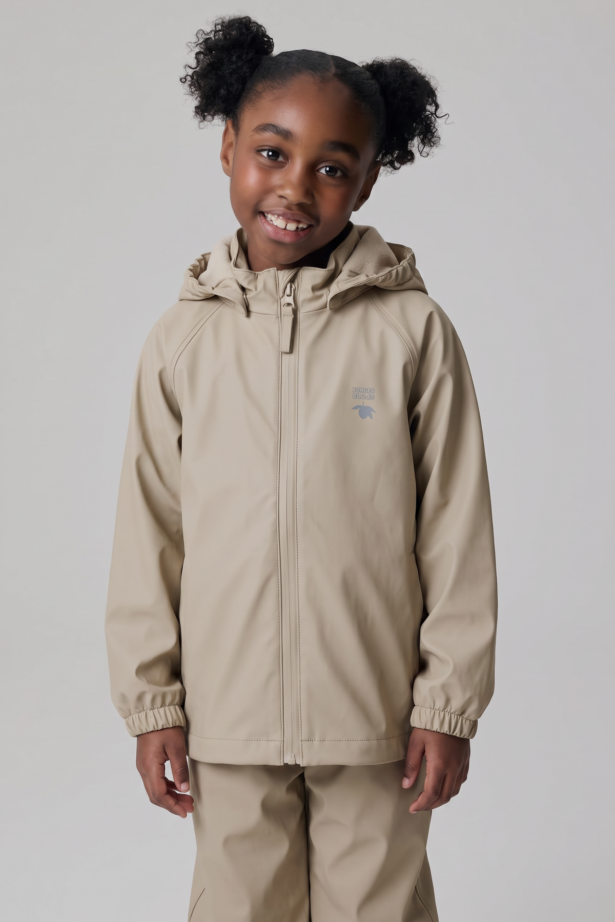 Petit Exclusive Plain Rain Set - Taupe