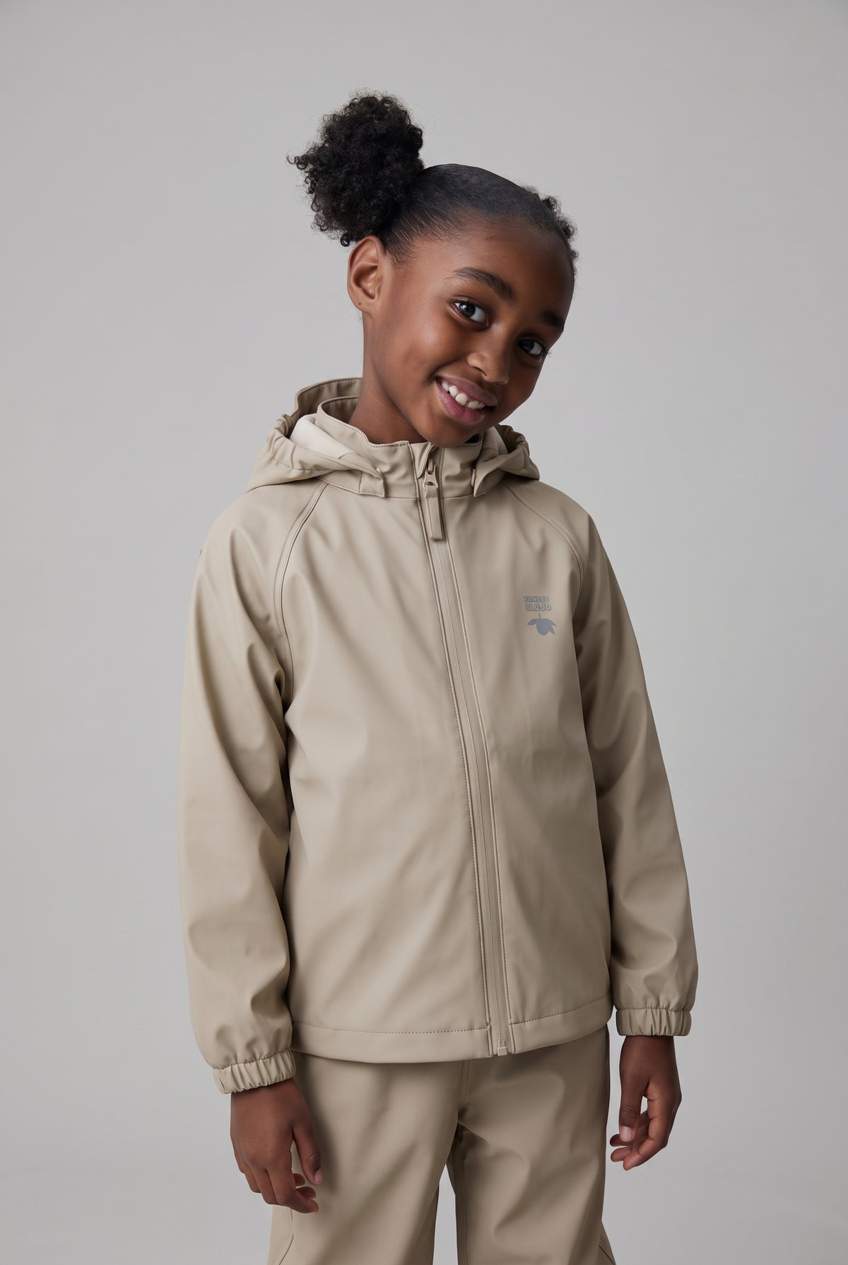 Petit Exclusive Plain Rain Set - Taupe