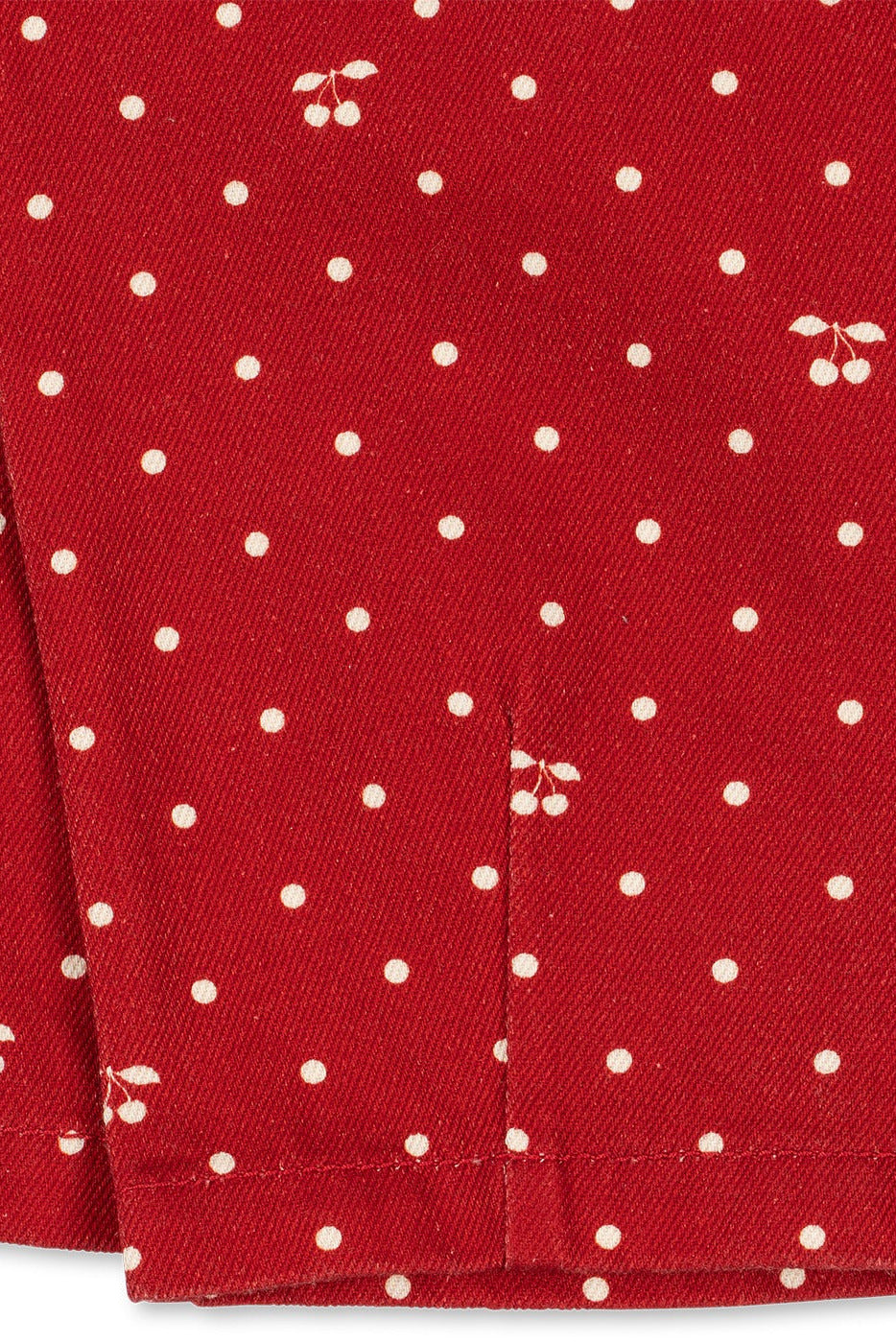 Magot Frill Pants - Cherry Dot Derby