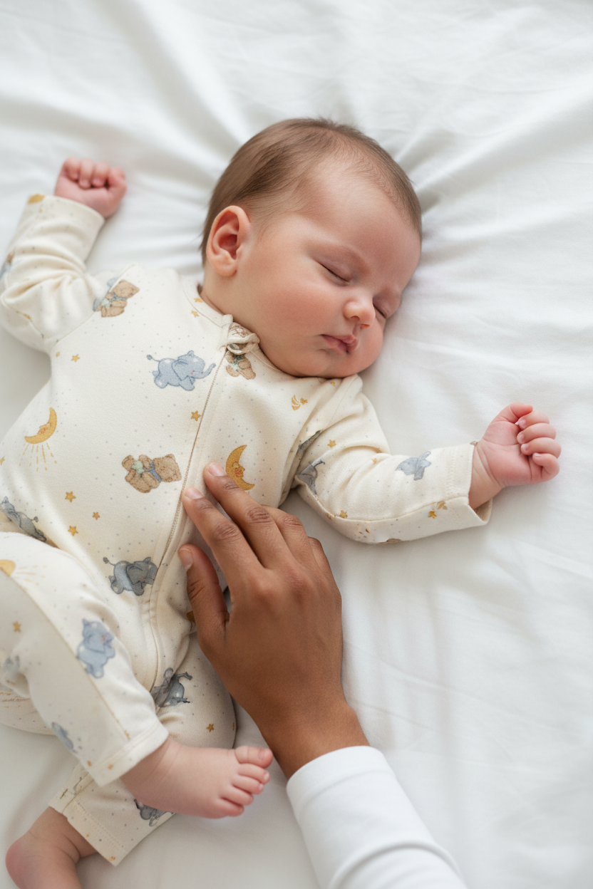 Basic Zip Onesie - Cucciolo