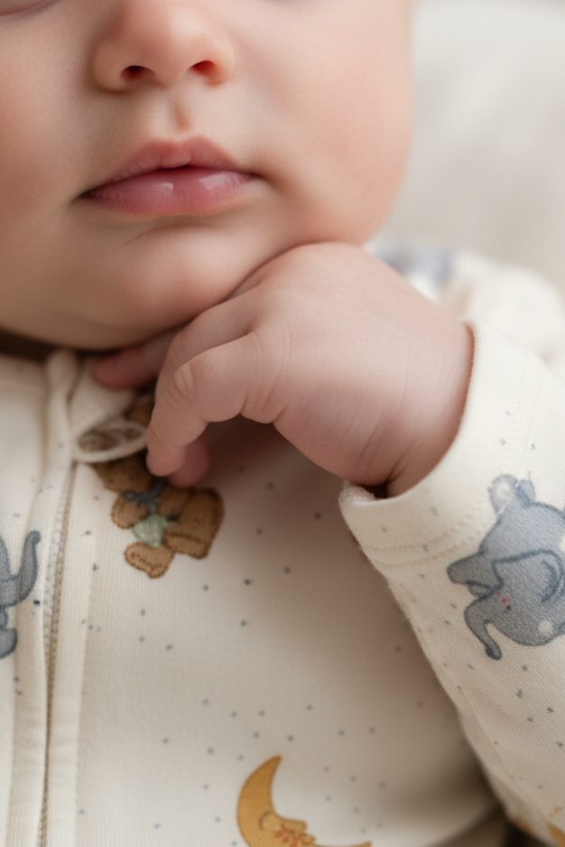 Basic Zip Onesie - Cucciolo