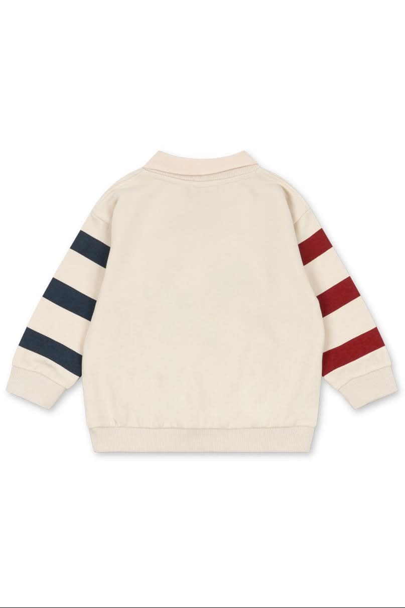 Spotty Sweat Shirt - Brown Rice