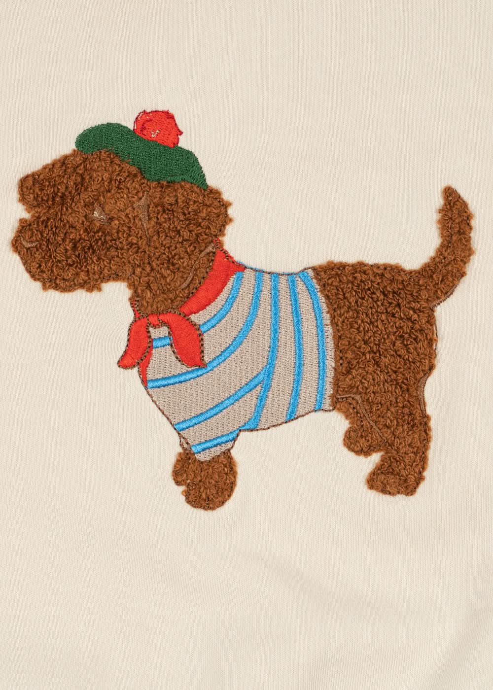 Spotty Sweat Shirt - Brown Rice