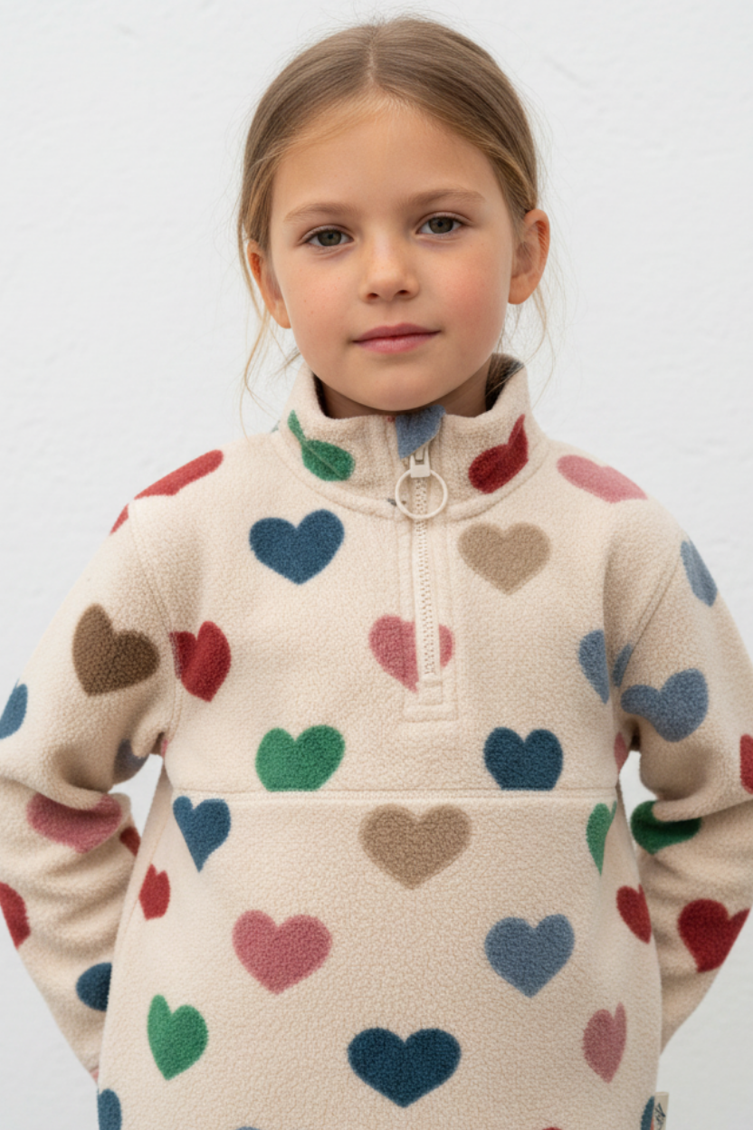 Tavi Fleece Shirt - Bon Coeur Colore