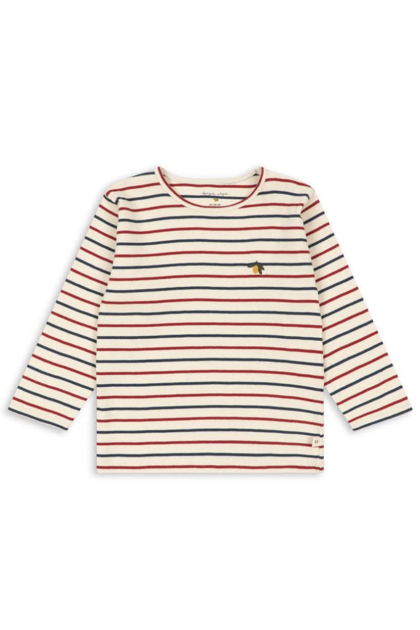 Voco Modal Blouse - Tricolore Bleu