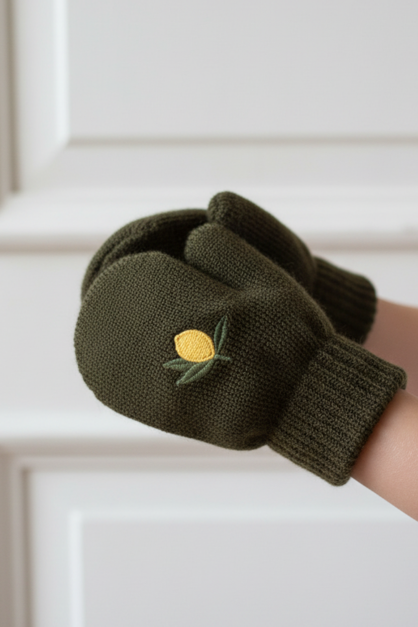 Filla Mittens 2pk - Kombu Green