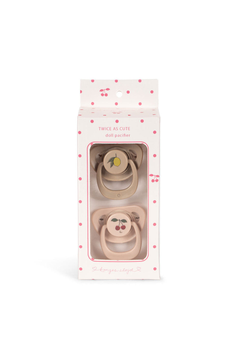 Doll Pacifier 2pk - Cherry/Lemon