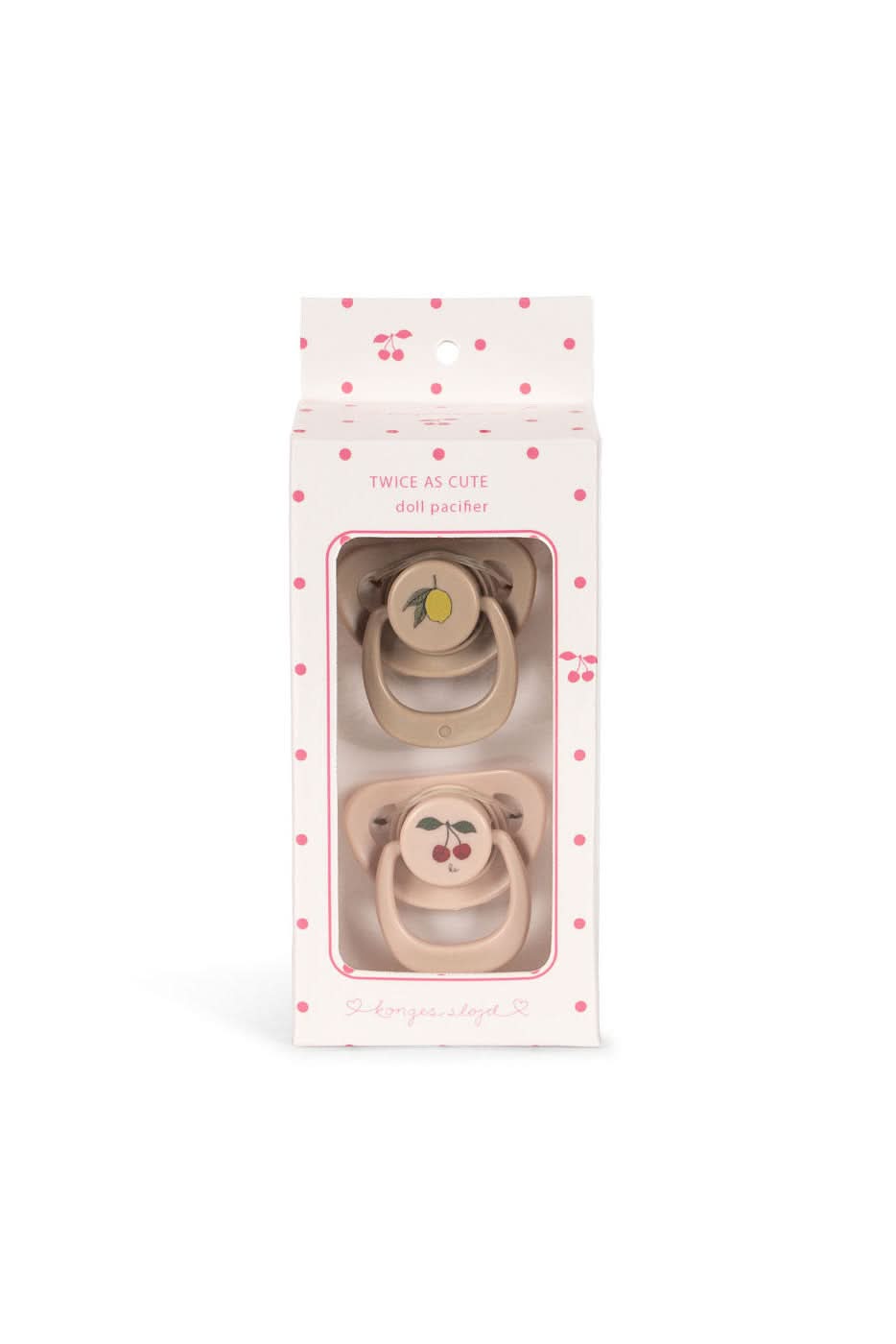 Doll Pacifier 2pk - Cherry/Lemon