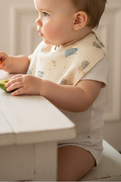 2 Pack Basic Bibs - Stripe Como