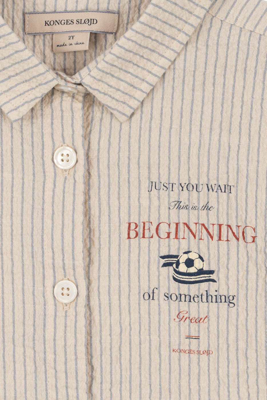 Elliot SS Shirt - Tradewinds Stripe