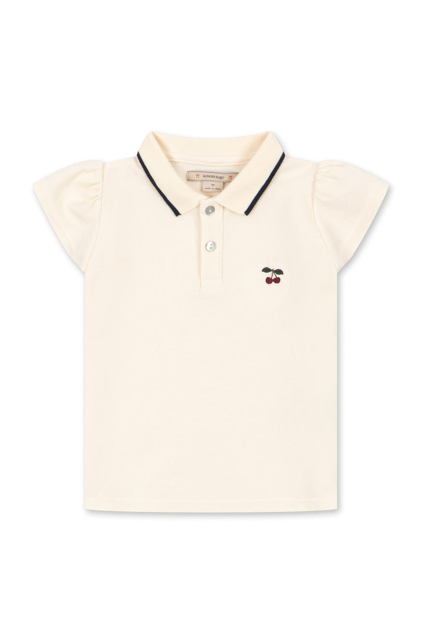 Florita Polo Shirt - Antique White