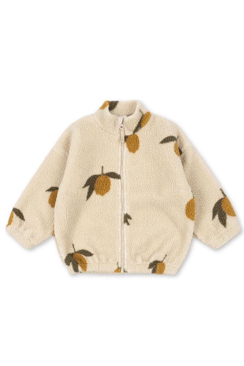 Jody Teddy Jacket - Mon Grand Citron