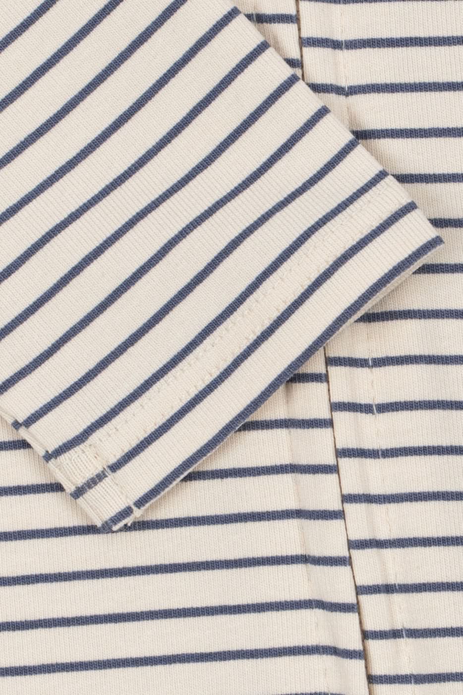 Basic Zip Onesie - Stripe Como