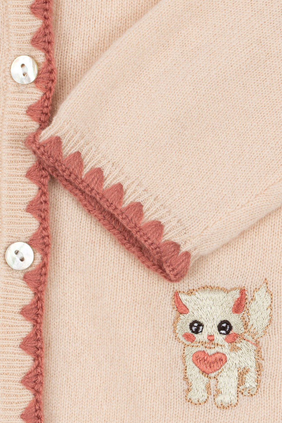 Colette Cardigan - Rosey