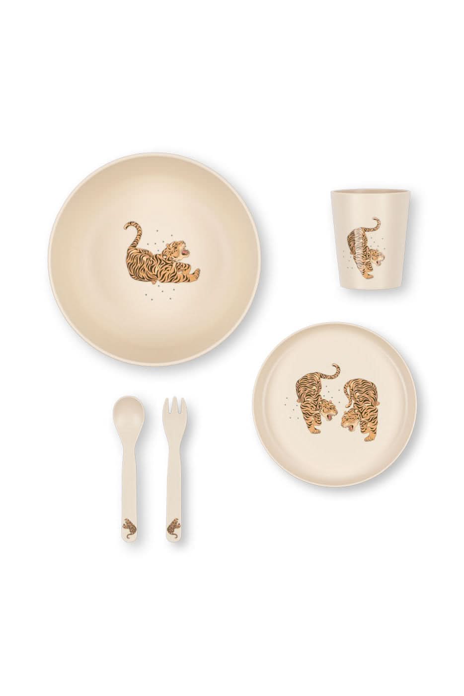 Dinner Set - Tiger Ruggito