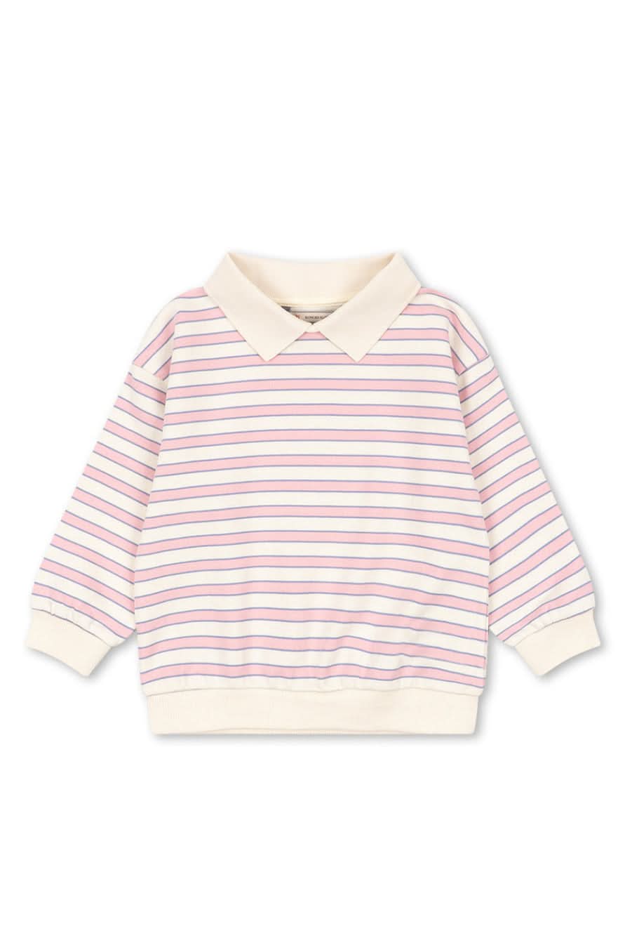 Spotty Sweat Shirt - Lolly Stripe