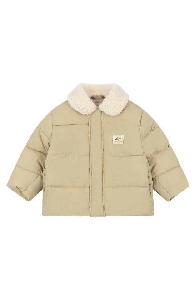 Alpi Collar Jacket - Pale Olive Green