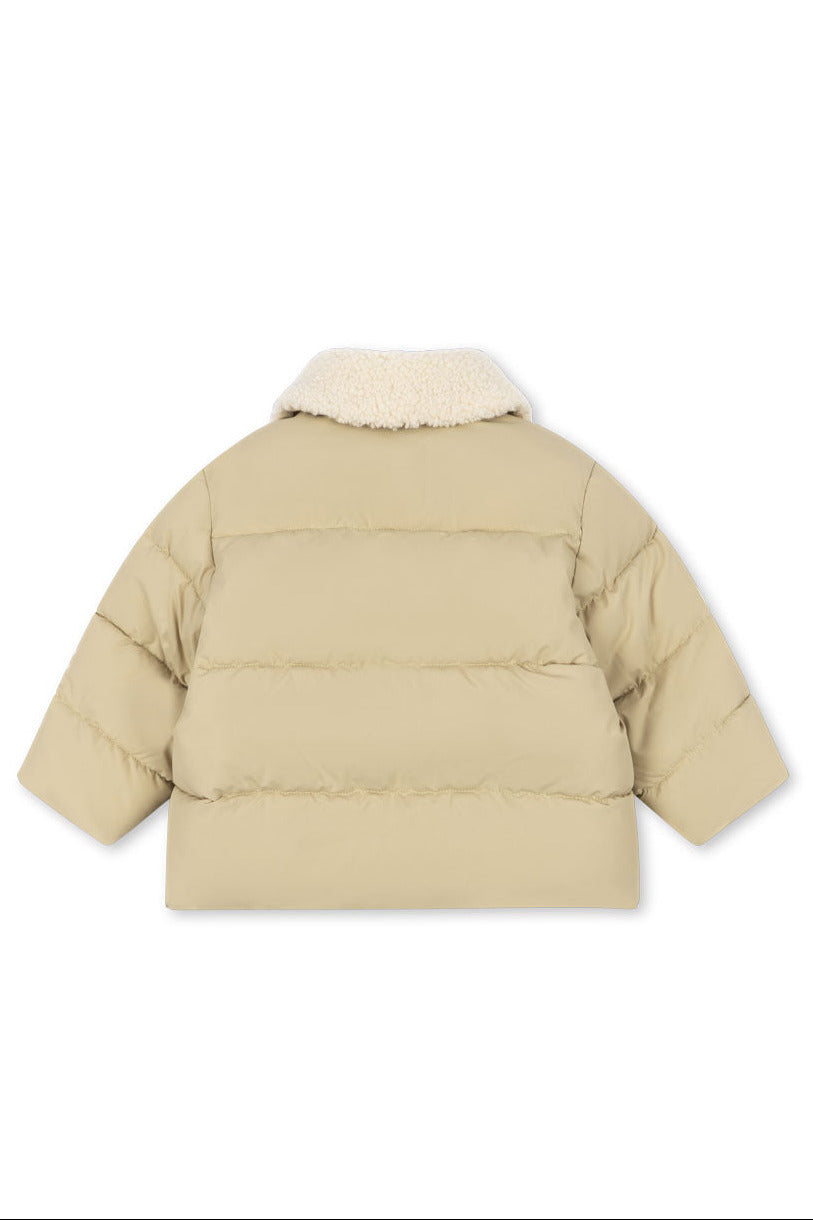 Alpi Collar Jacket - Pale Olive Green