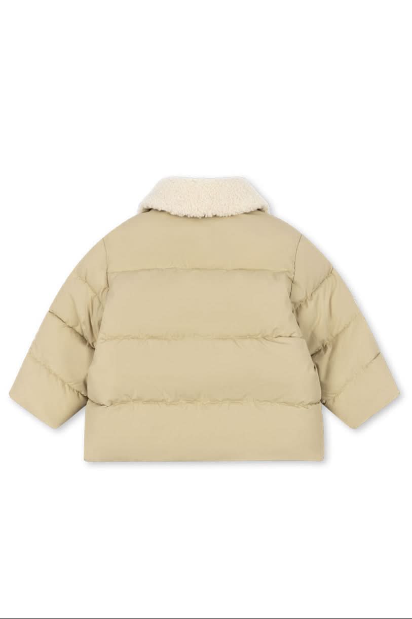 Alpi Collar Jacket - Pale Olive Green