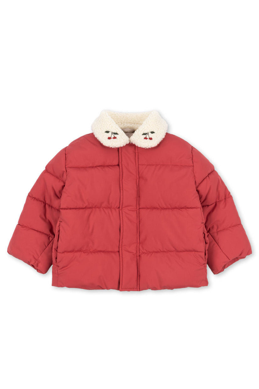 Alpi Collar Jacket - Cardinal