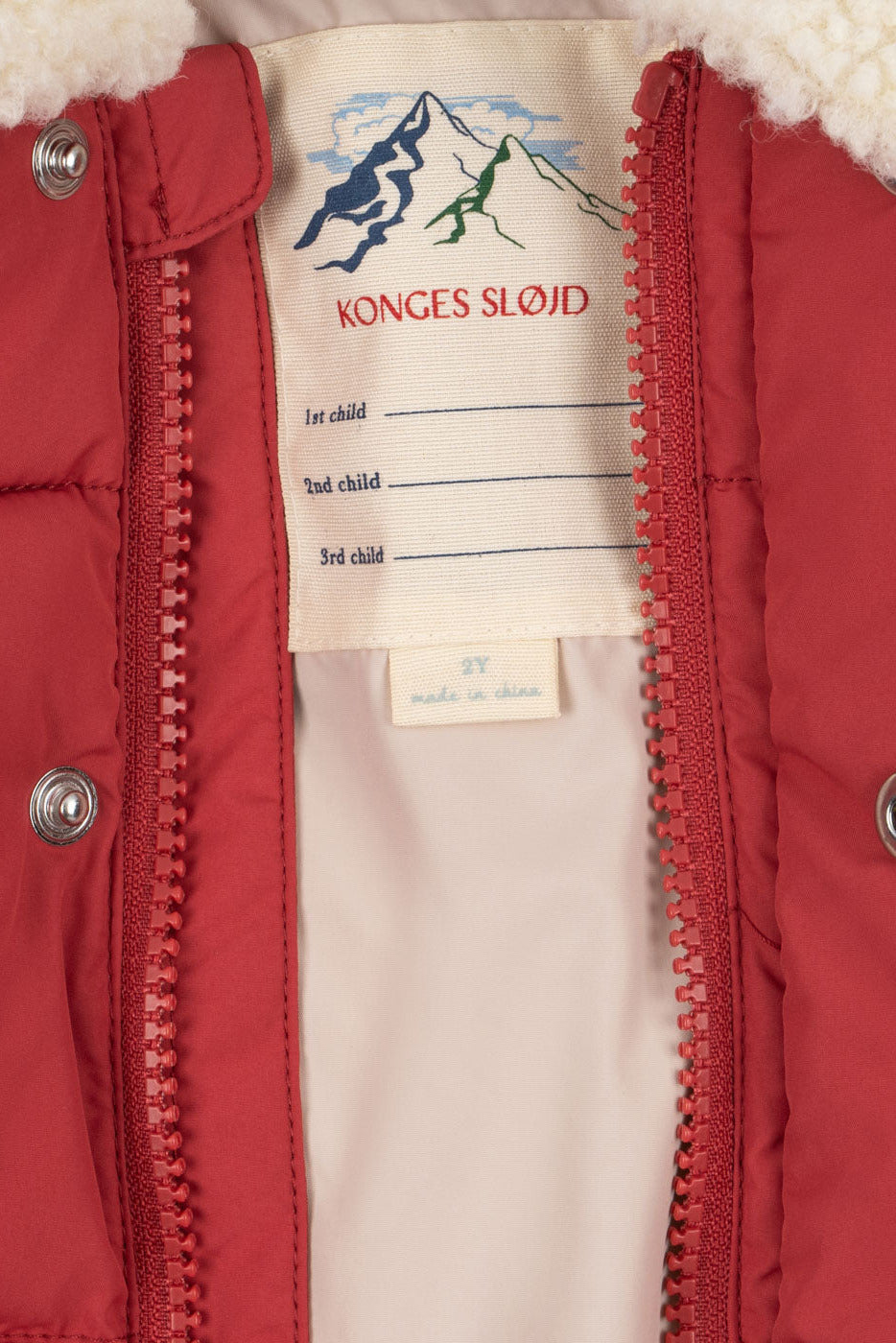 Alpi Collar Jacket - Cardinal