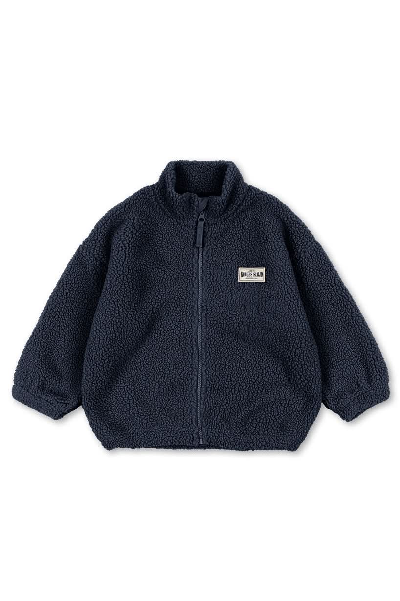 Jody Solid Teddy Jacket - Total Eclipse