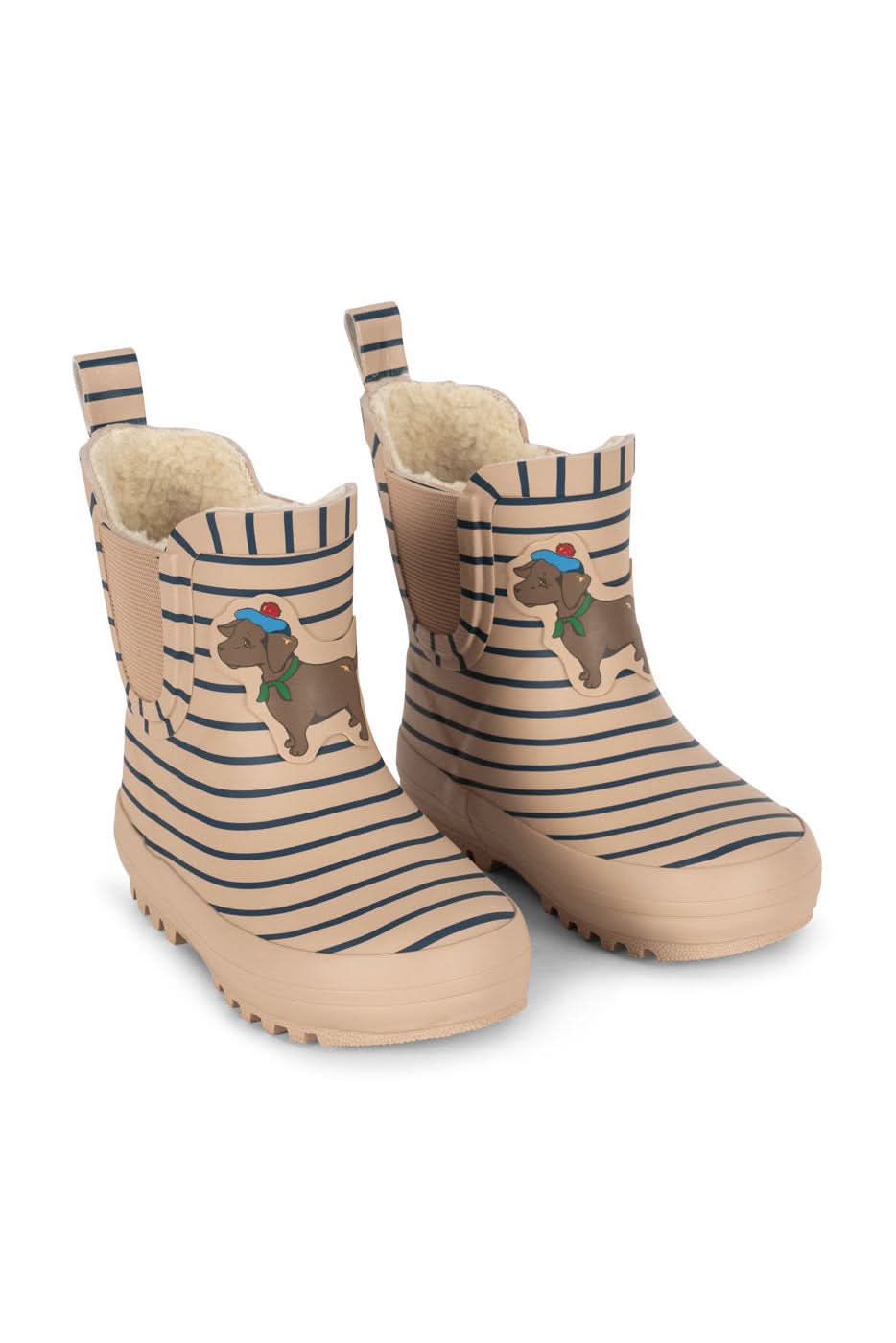 Roi Printed Rain Boot Low - Stripe La Mer