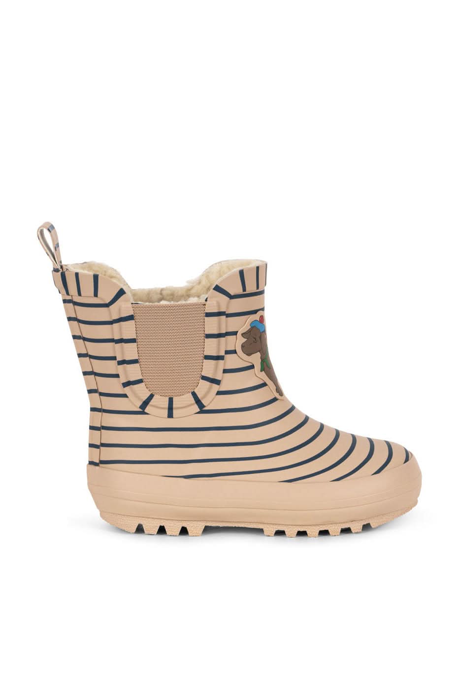 Roi Printed Rain Boot Low - Stripe La Mer