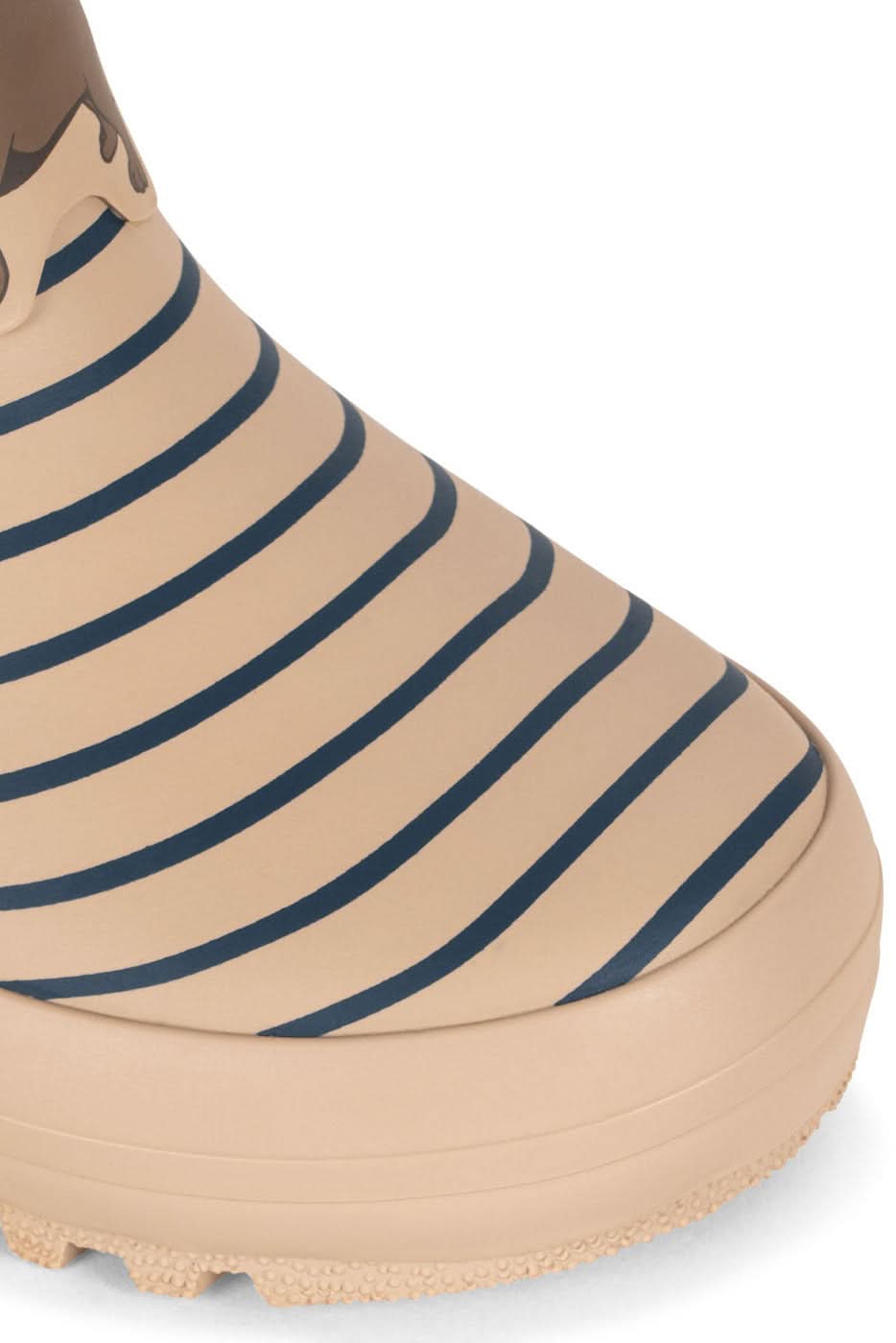 Roi Printed Rain Boot Low - Stripe La Mer