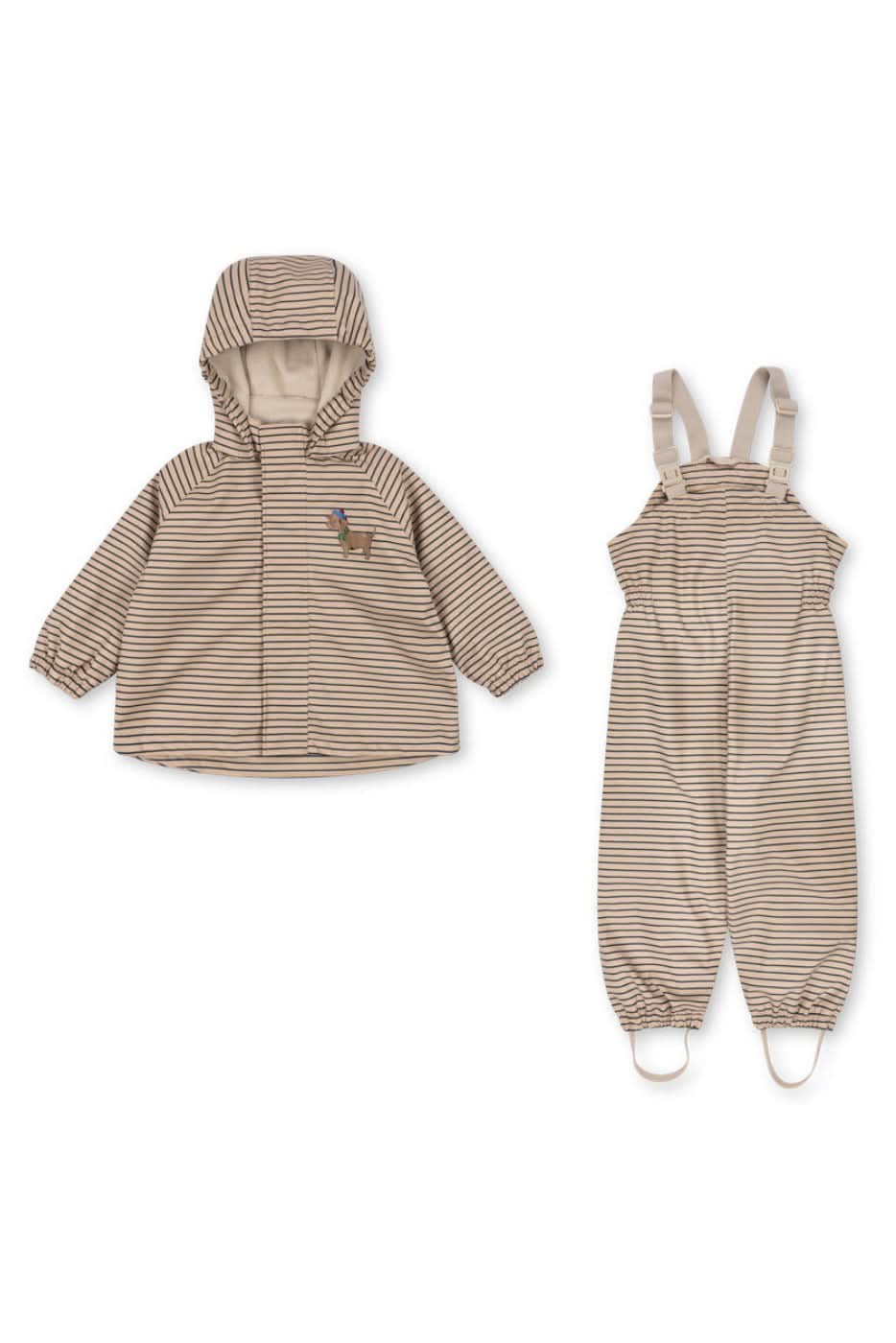 Rainy Palme Dog Set - Stripe La Mer