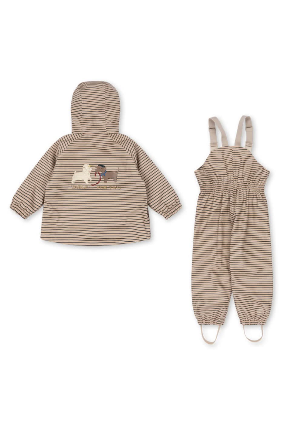 Rainy Palme Dog Set - Stripe La Mer