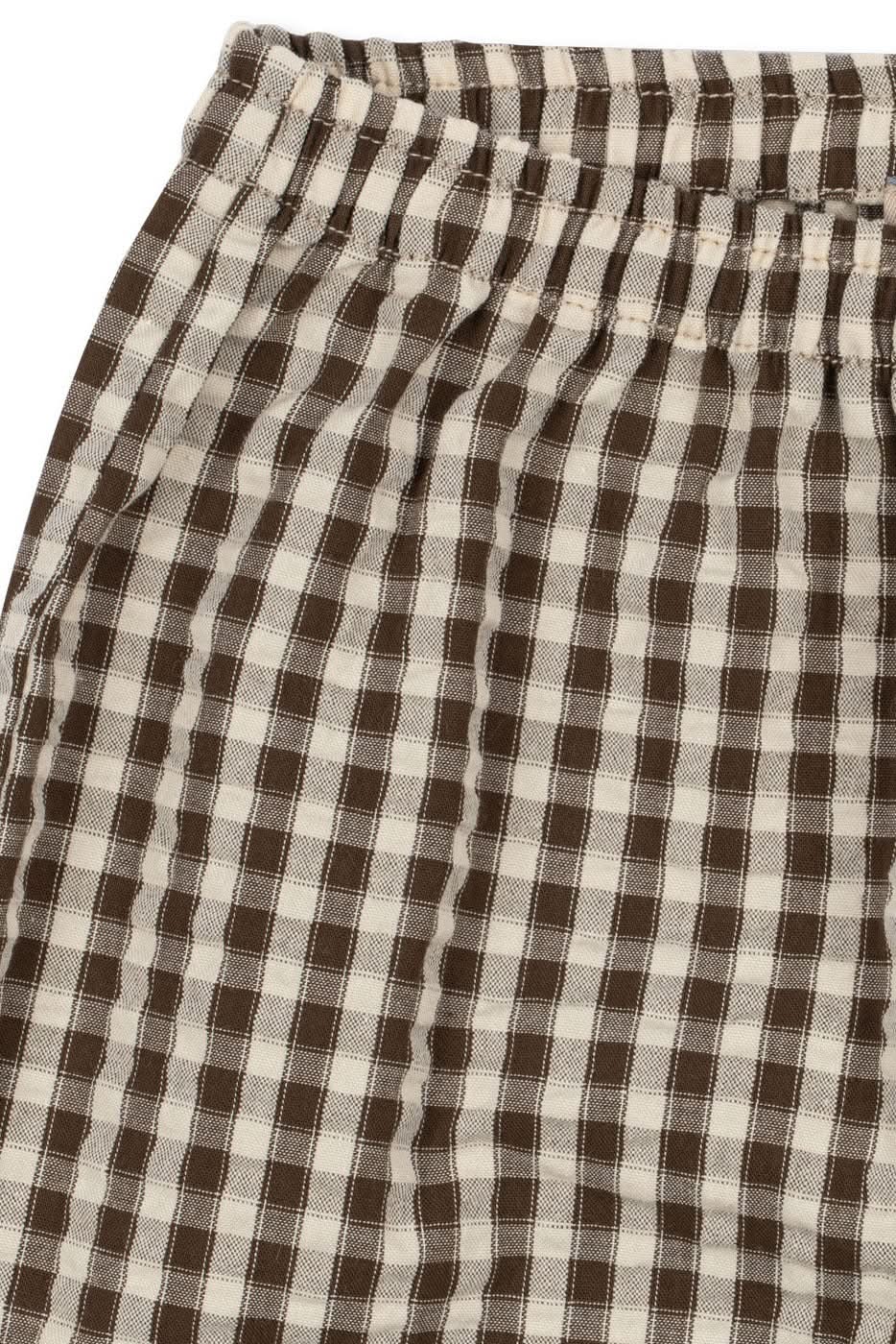 Kim Pants - Choco Check