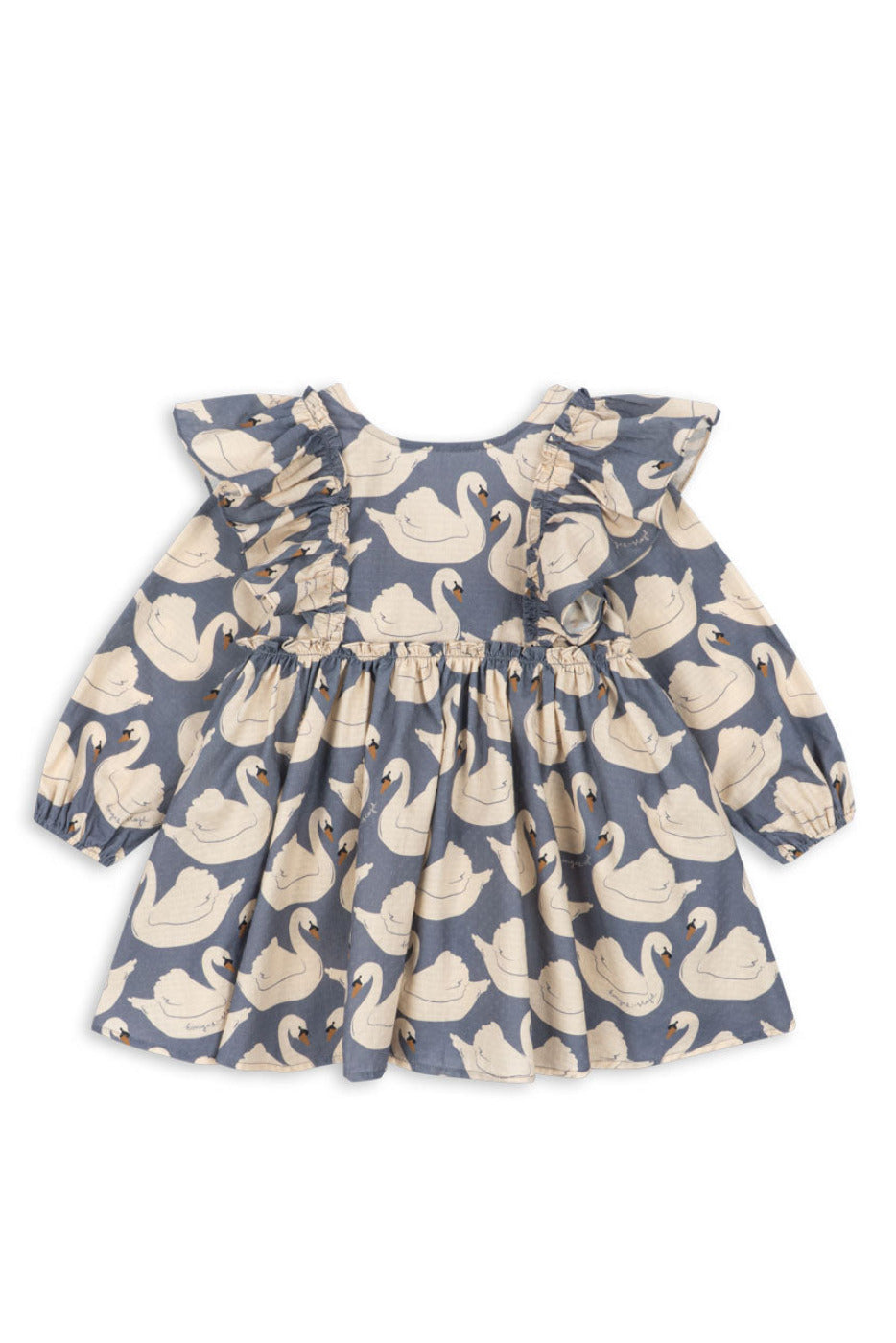 Evia Bow Dress - Swan