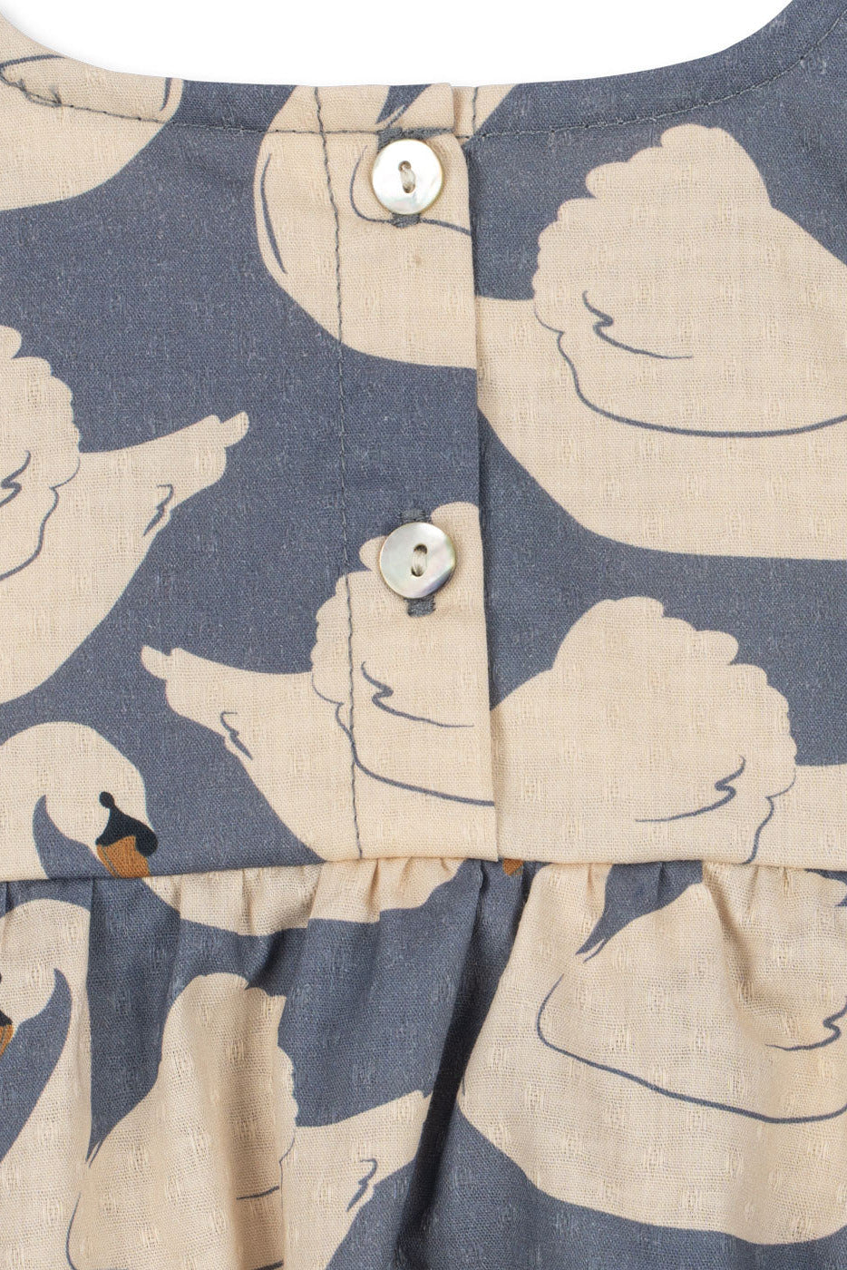 Evia Romper Dress - Swan