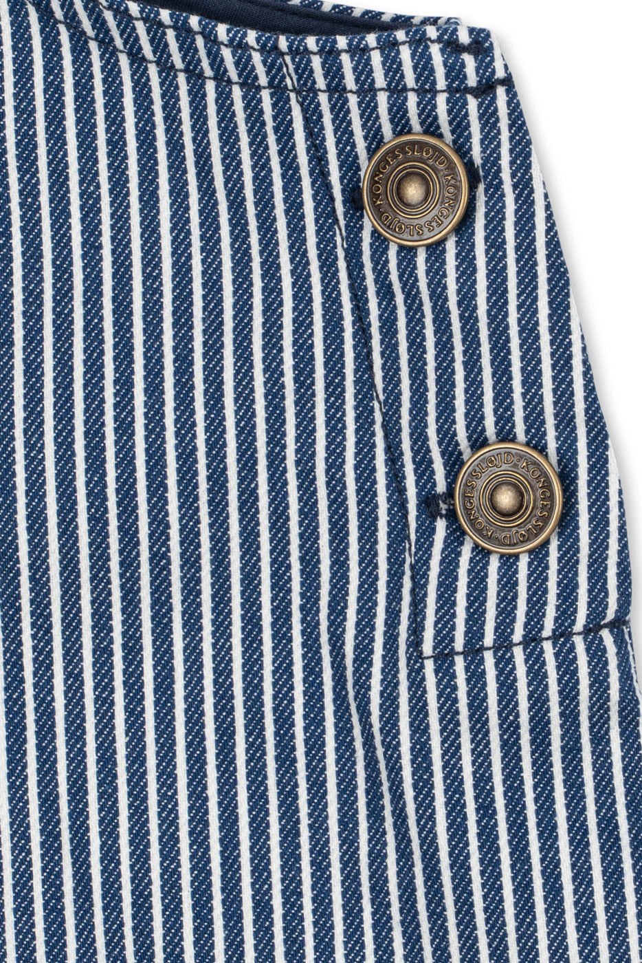 Luc Overalls - Blue Stripe