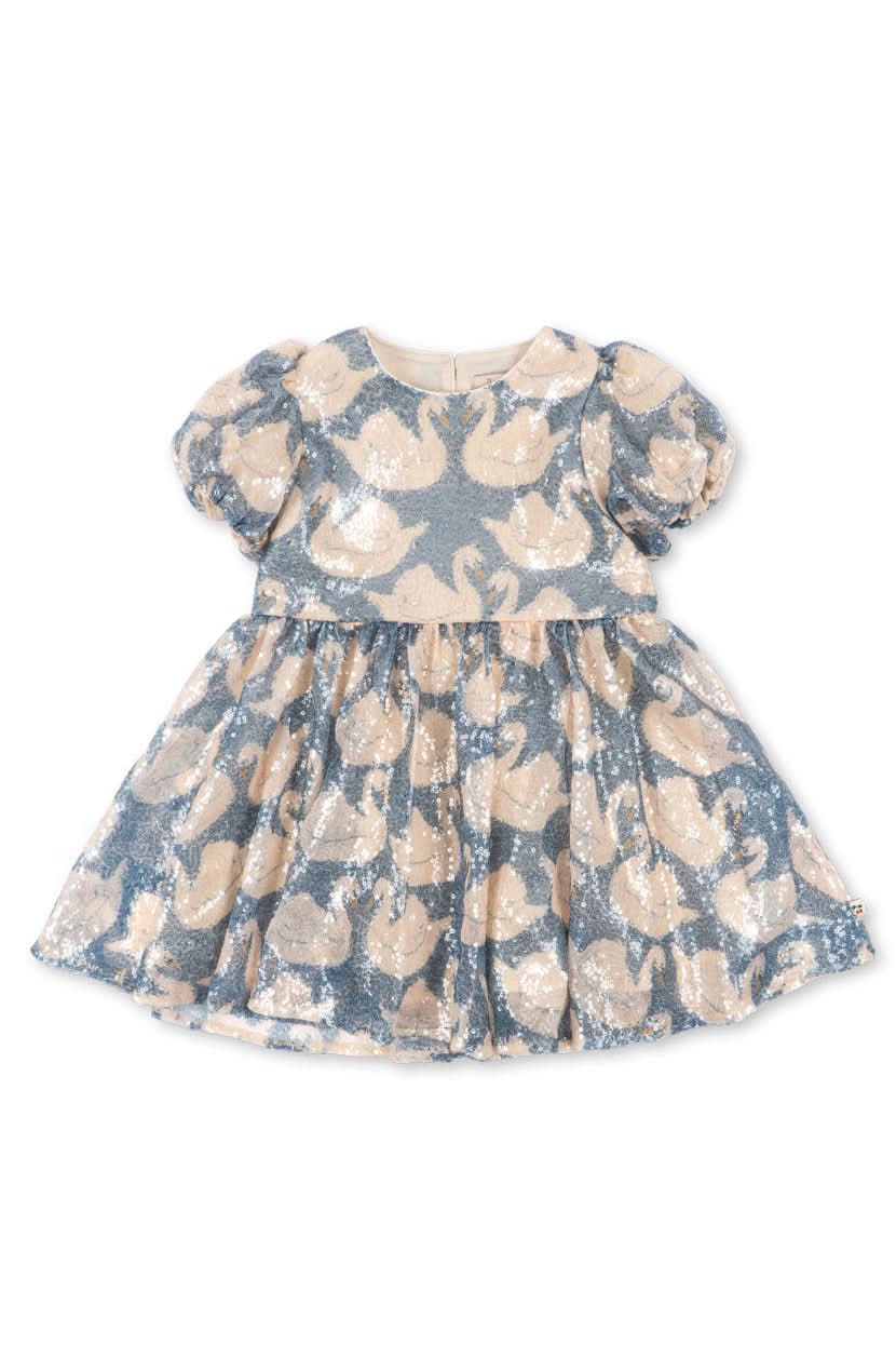 Starla Sequin Dress - Swan