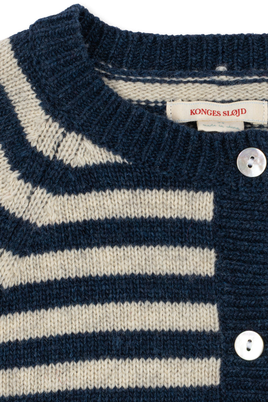 Billi Knit Cardigan - Blue Stripe