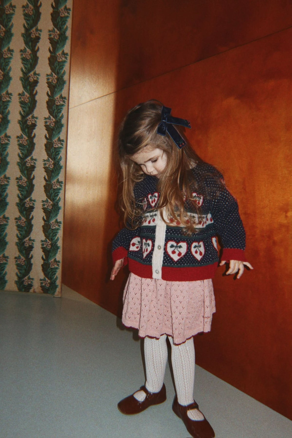 Belou Cardigan - Cherry